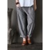 Loose Harem Linen Trousers Casual Pants