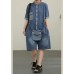 Modern Blue Pockets shorts Jumpsuit Shorts Summer