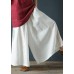 Summer cotton and linen wide-leg pants loose women's trousers